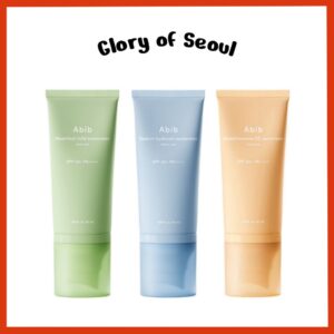 [Novo] Protetor solar ABIB, (3 tipos) |SPF50+PA ++++ Fleaf Melhor Protetor solar Tubo de alívio / Sedum Hyaluron Protetor solar Tubo aquoso / glutatiossomo CC Toning de protetor solar Tubo, 50ml