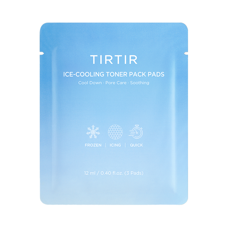 Tirtir Ice-Cooling Toner Pack Pad 12ml - Resfriamento Gelado 1 Tirtir Ice-Cooling Toner Pack Pad 12ml 3pads