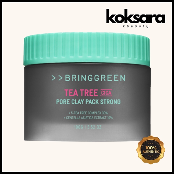 Argila Sica Pore Forte - 100g - Cuidados com a Pele Acne 1 bring green tea tree cica pore clay pack strong 100g