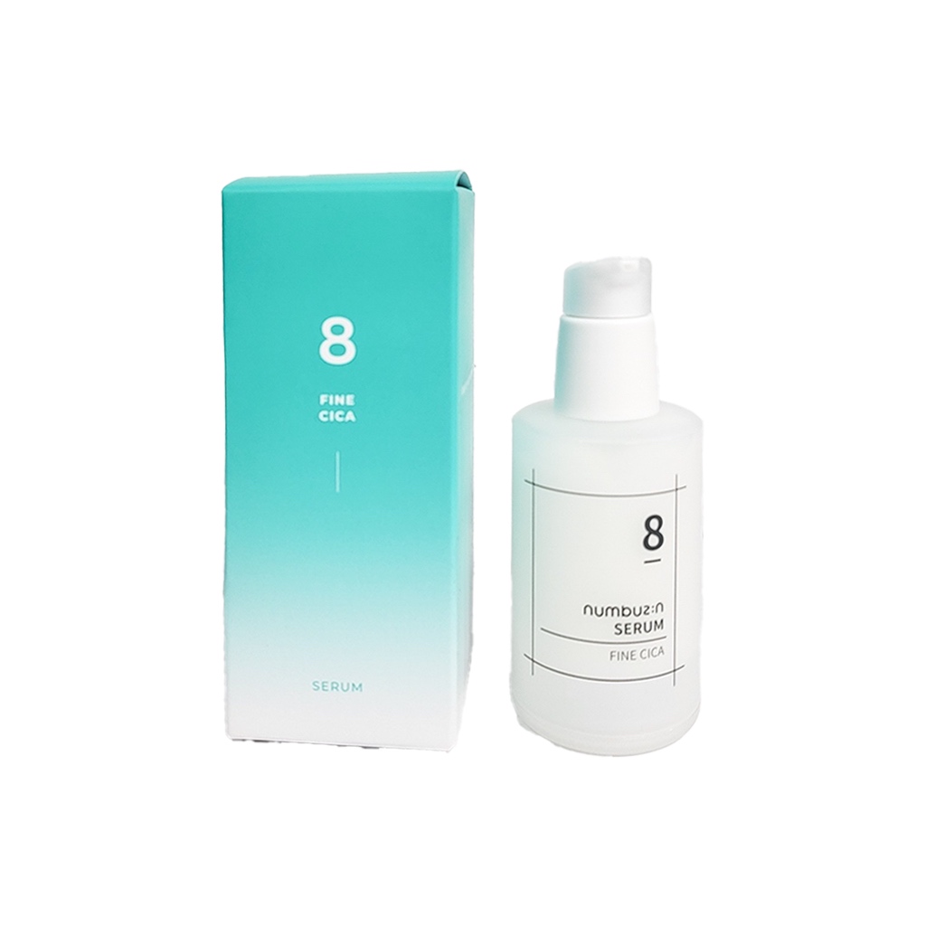 Numbuzin No.8 Cica Serum - Calmante e Reparador 50ml 1 Numbuzin No.8 fine cica serum 50ml