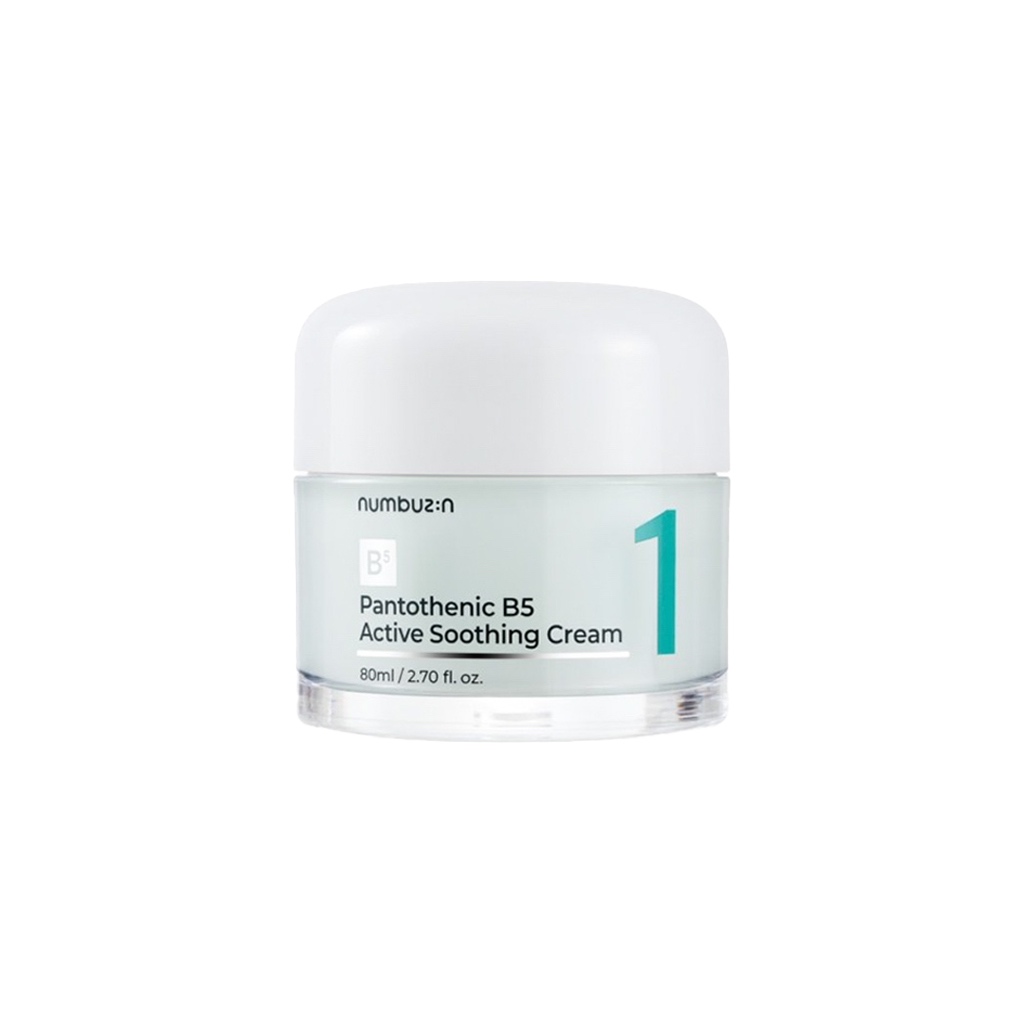Creme Calmante Numbuzin B5 - 80ml | Coreia 1 numbuzin no.1 pantothenic b5 active soothing cream 80ml