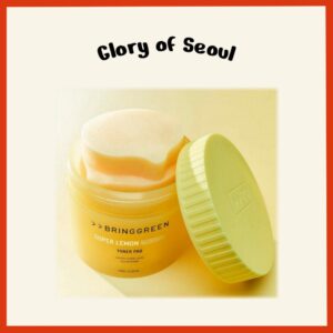 BRING GREEN Super Lemon Glutationa Toner Pad,, 90sheets