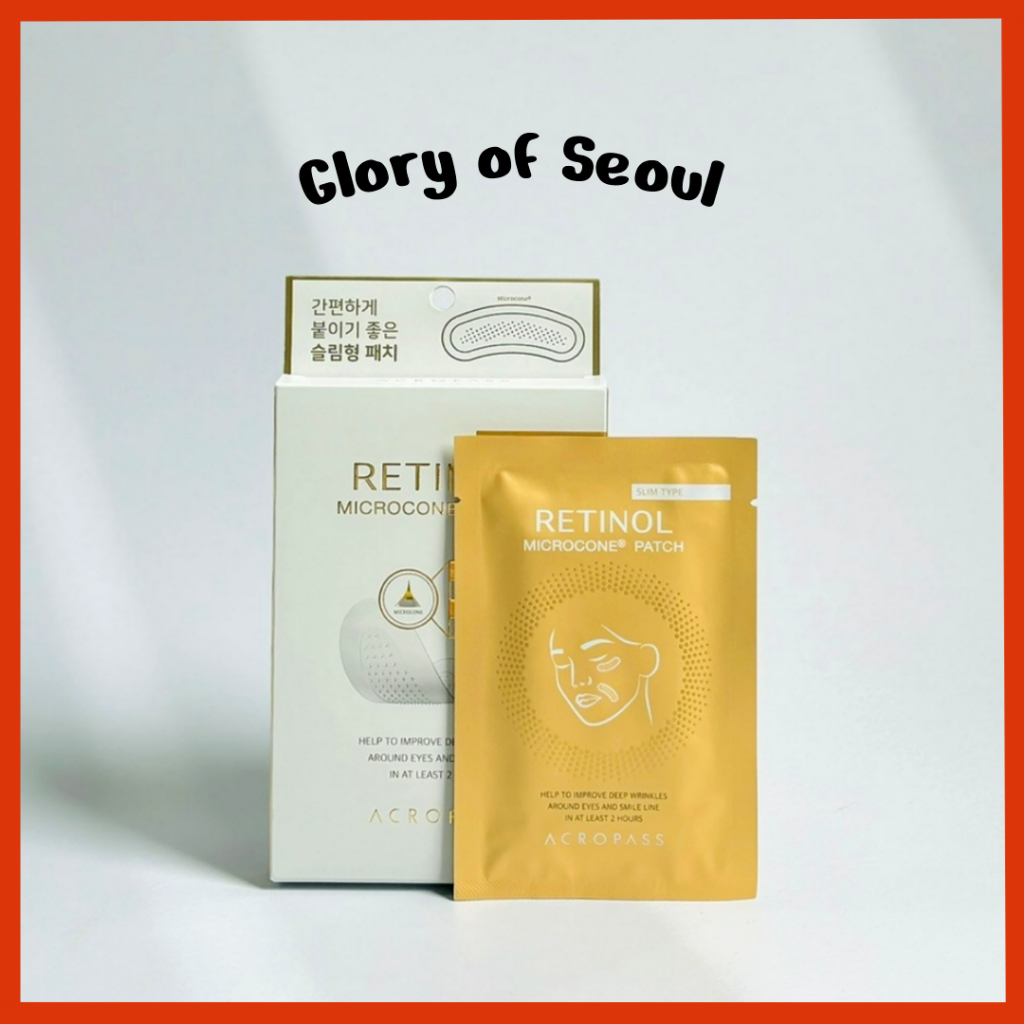Patch Retinol Microcone Slim ACROPASS 1 ACROPASS Microcone Slim Retinol ® Patch (1 Caixa = 3 Bolsas)