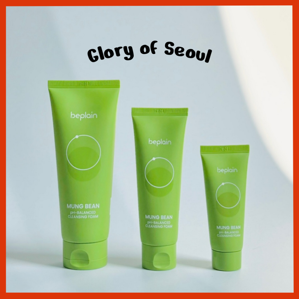 Espuma Limpeza Mung Bean Beplain 160ml 1 BEPLAIN Espuma De Limpeza Balanceada Com Ph De Feijão Mungo 160ml/80ml/40ml