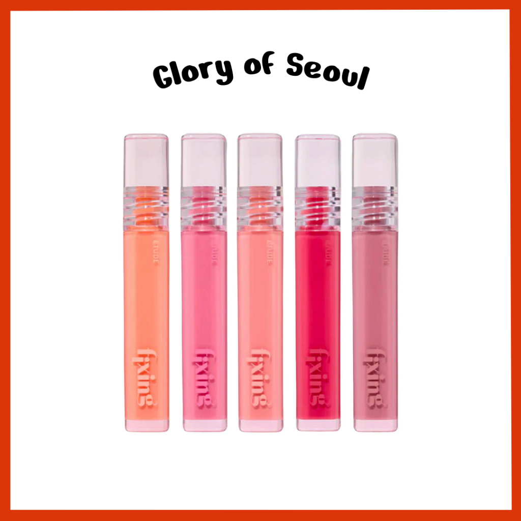 Etude House Glow Fixing Tint 7Color - Cor P?ssego, Rosa, Figo, Vermelho Chilling, Movimento 05 1 Etude House Glow Fixing Tint 7Color, 3.8g