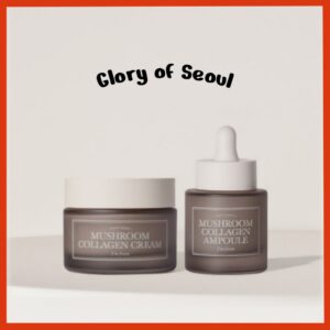 Im from Mushroom Collagen Line (2Types) Mushroom Collagen Cream, 50mL / Mushroom Collagen Ampoule, 30mL