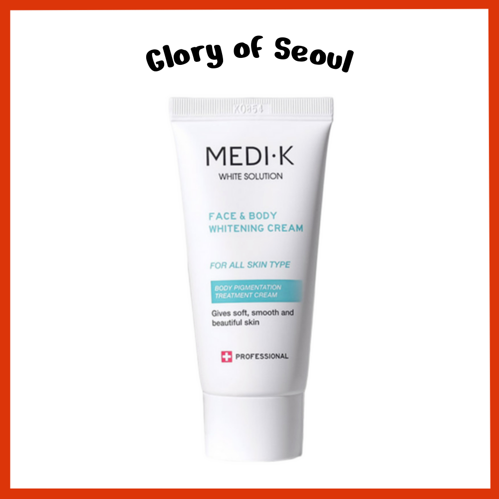 CREME DE BRANQUEAMENTO RÁPIDO E CORPORAL MEDI-K BRANCO SOLUÇÃO FACE & BODY CREME DE BRANQUEAMENTO 1 MEDI-K Creme de solução branca, 50ml