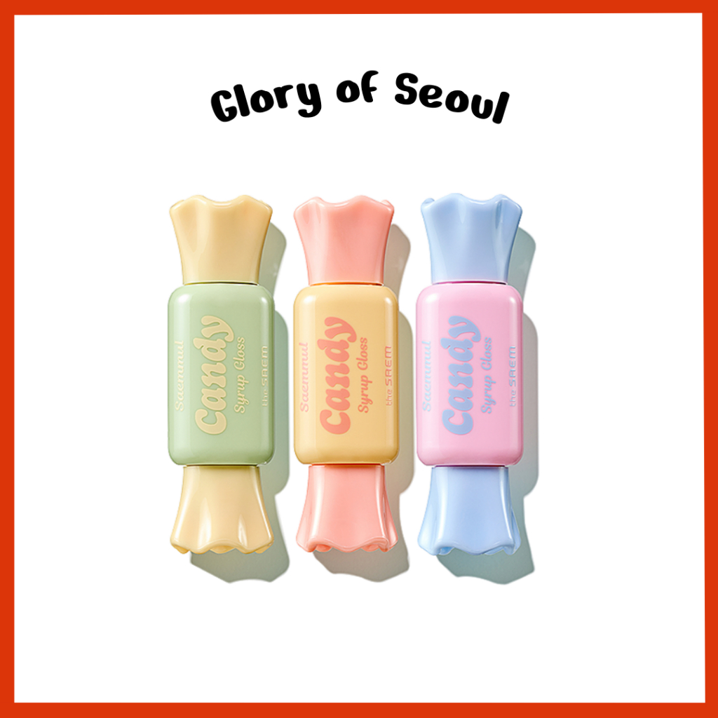 The Saem Saemmul Gloss Xarope Labial 1 the SAEM Saemmul Candy Syrup Gloss 6g 3Colors
