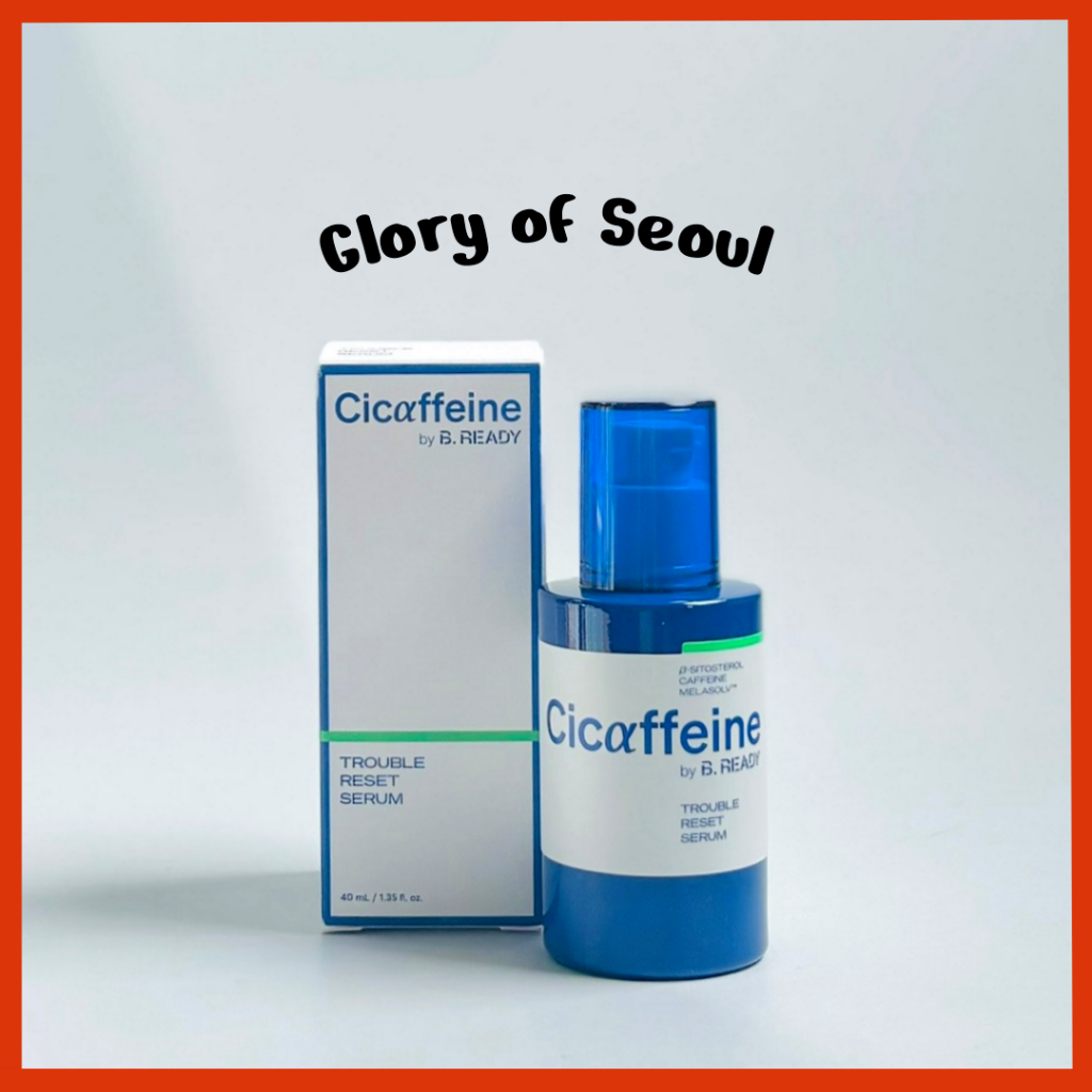 B.READY Cicaffe?na Trouble Redefinir Soro 40ml - S?rum Anti-Poros e Calmante 1 B.READY Cicaffeine Trouble Redefinir soro, 40ml