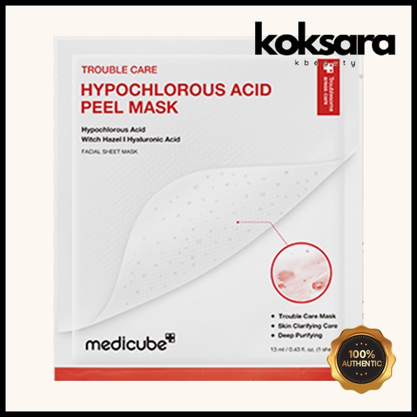 Medicube Hypochlorous Feel Mask - M?scara de Limpeza Facial 13ml 1 Medicube Hypochlorous Feel Mask 13ml 1ea