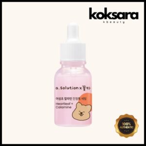 A Solution Eoseongcho Calamine Soothing Tox Serum 30ml x Flower Carton
