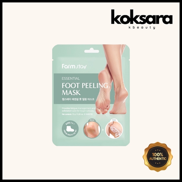 Máscara Peeling Pés Farmstay 13g - Descamação 1 Máscara Peeling Essencial Para Pés Farmstay 13g