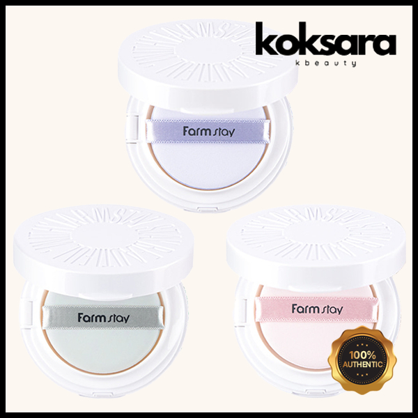Almofada FarmStay Tonificante 15g - 3 Cores 1 FarmStay Tone Up Cushion 15g 3colors