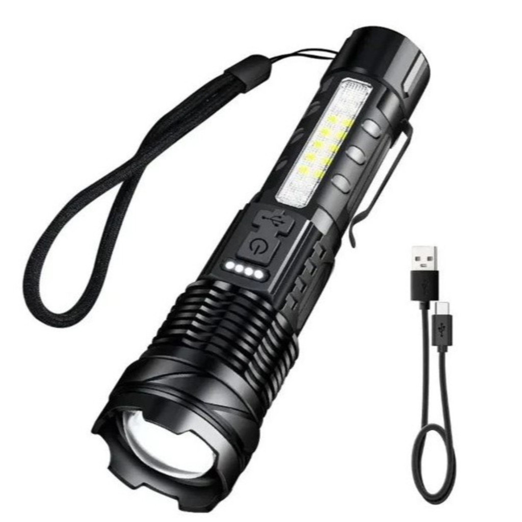 Lanterna LED USB 10W Super Brilhante
