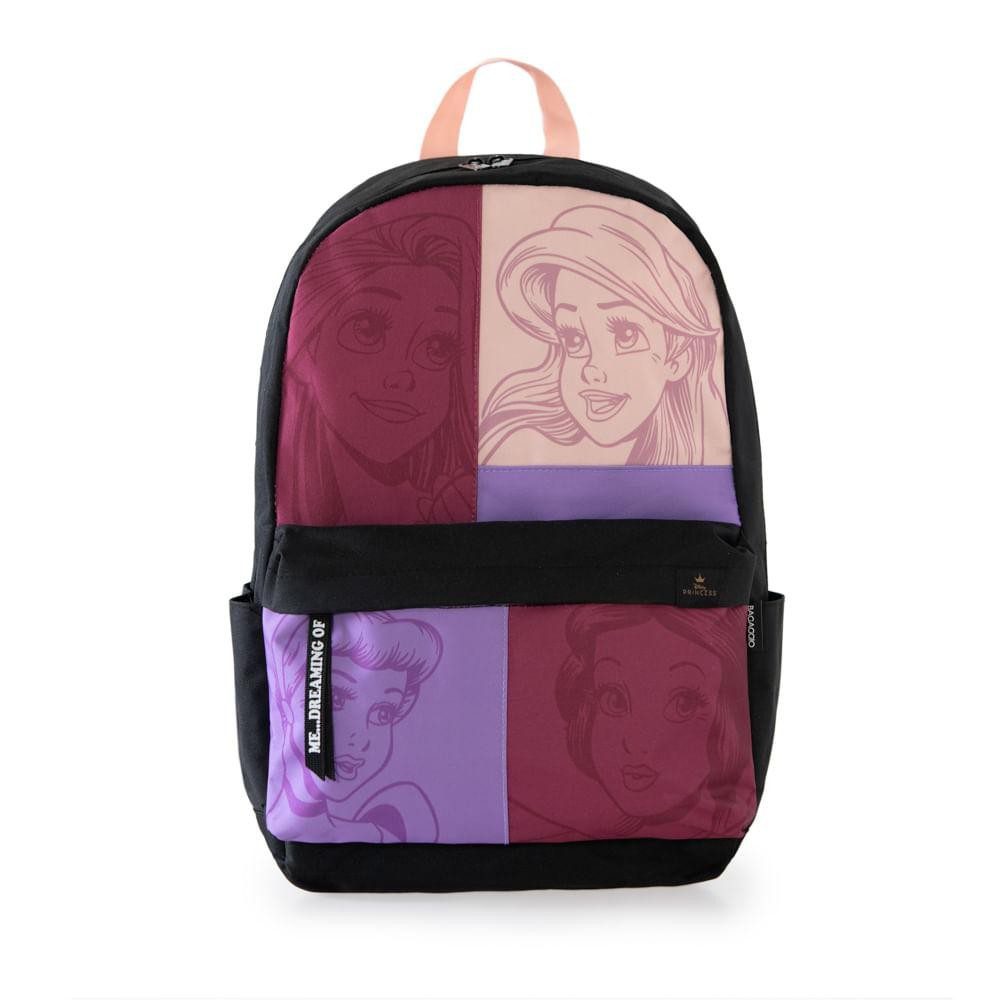 Mochila Escolar Princesas Disney Bagaggio