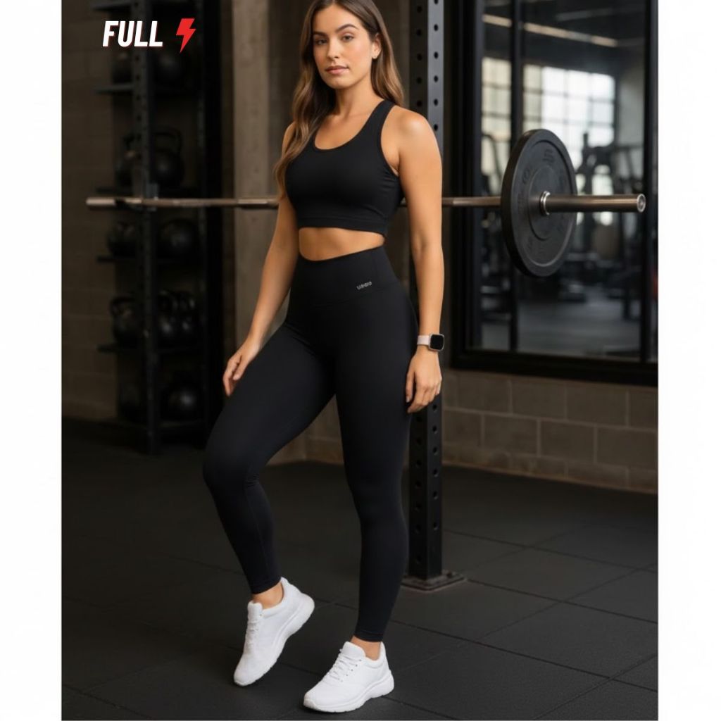 Legging Fitness Cintura Alta Feminina