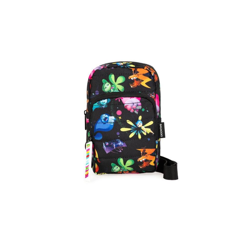 Bolsa Transversal Divertida Mente 2 Preta