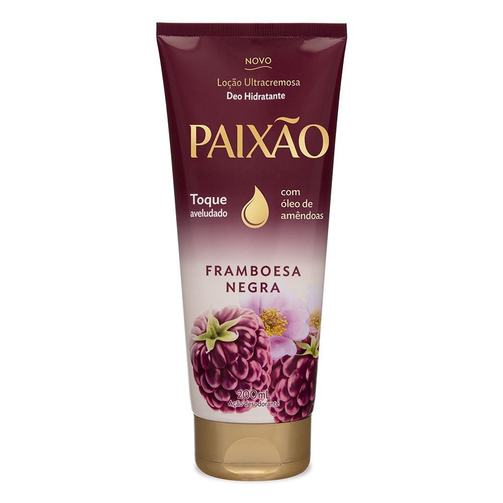 Hidratante Paixão Framboesa Negra 200ml