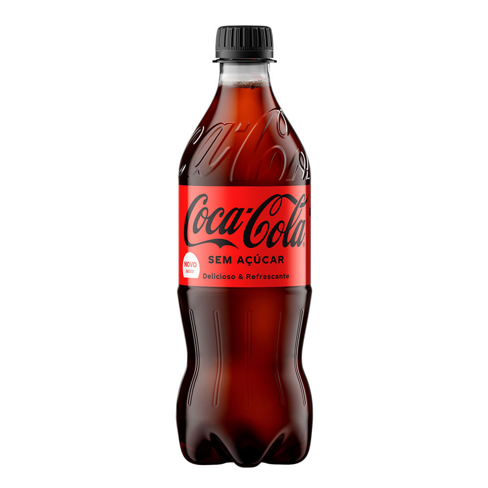 Coca Cola Sem Açúcar 600ml – Refrescância